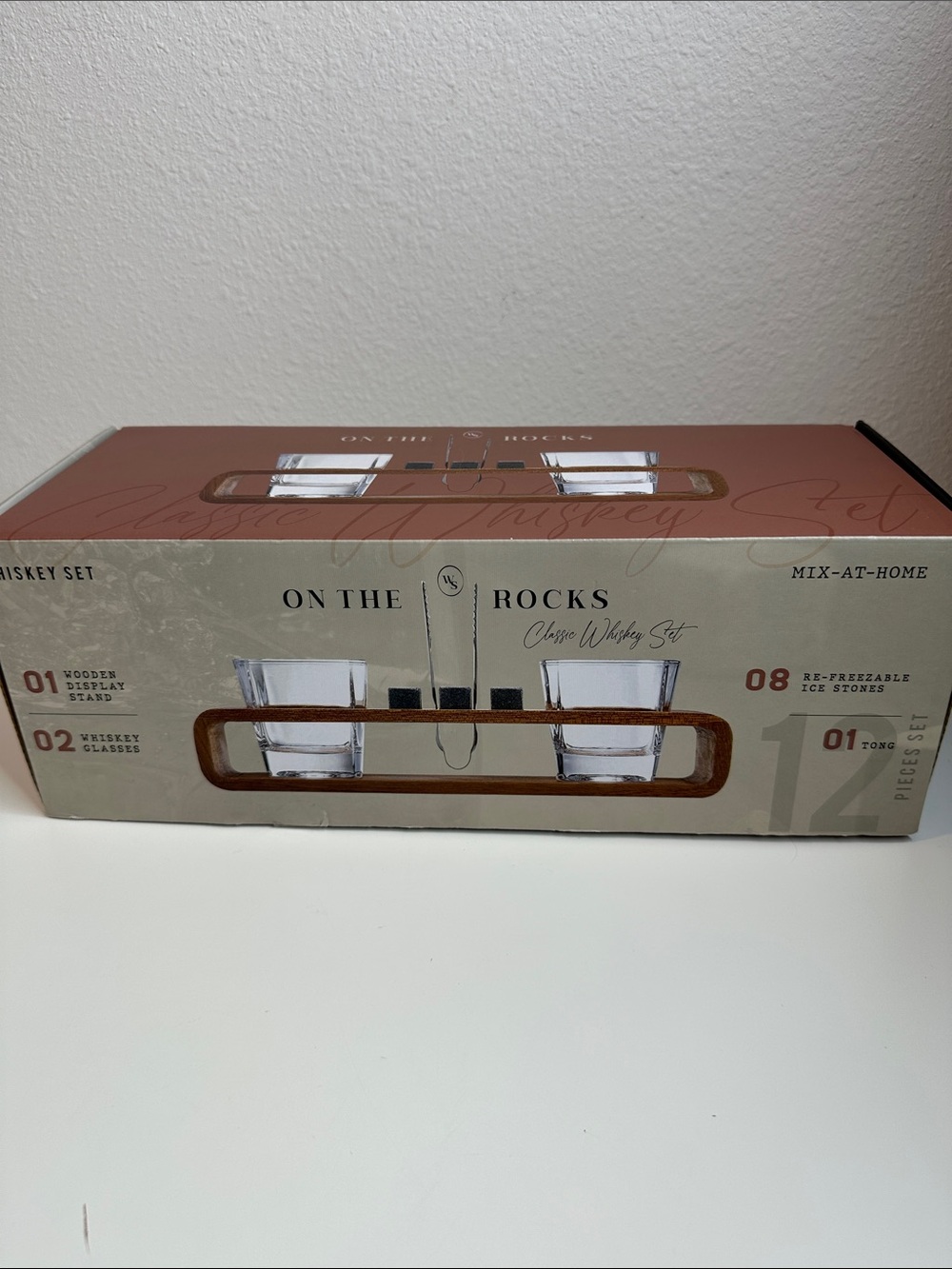 Brown & Cream Classic Whiskey Set